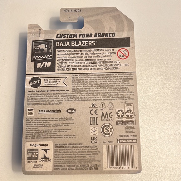 HOT WHEELS CUSTOM FORD BRONCO - Picture 3 of 3